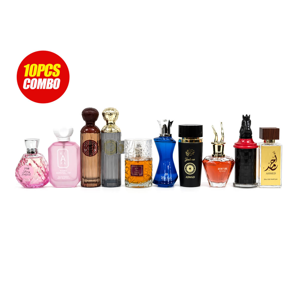 RT Perfumes Collections 10 Pcs Combo Bundle