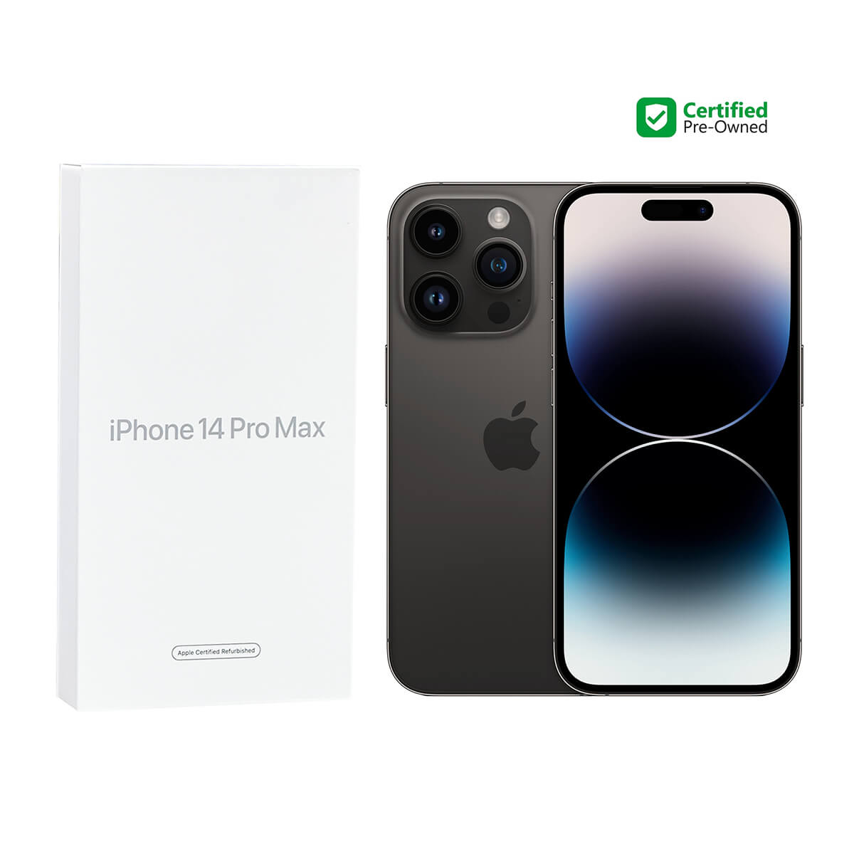 Apple iPhone 14 Pro Max 512GB - Space Black (Apple Certified Refurbished)