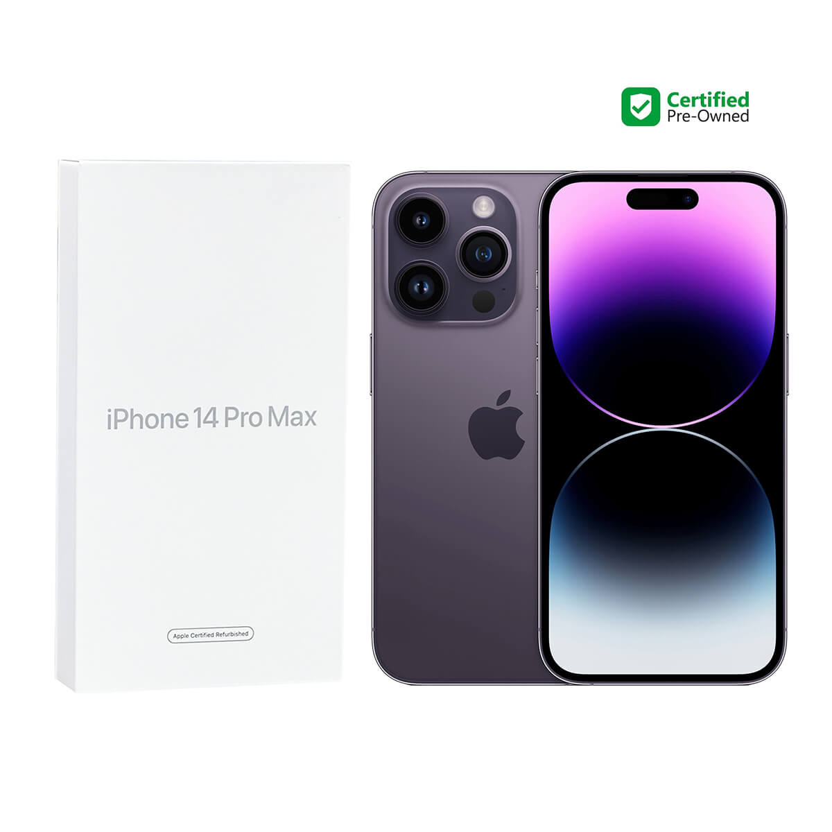 Apple iPhone 14 Pro Max 512GB - Deep Purple (Apple Certified Refurbished)