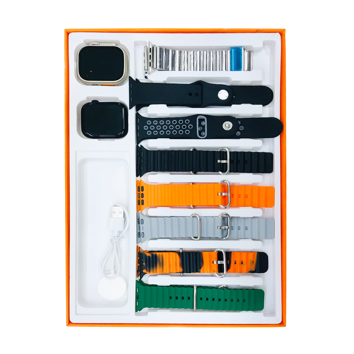 TK90 Ultra 49mm Smartwatch with 8 Straps