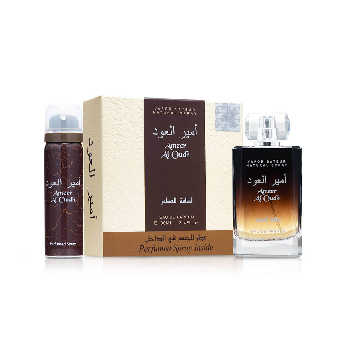 لطافة أمير العود أو دو بارفان مع بخاخ معطر