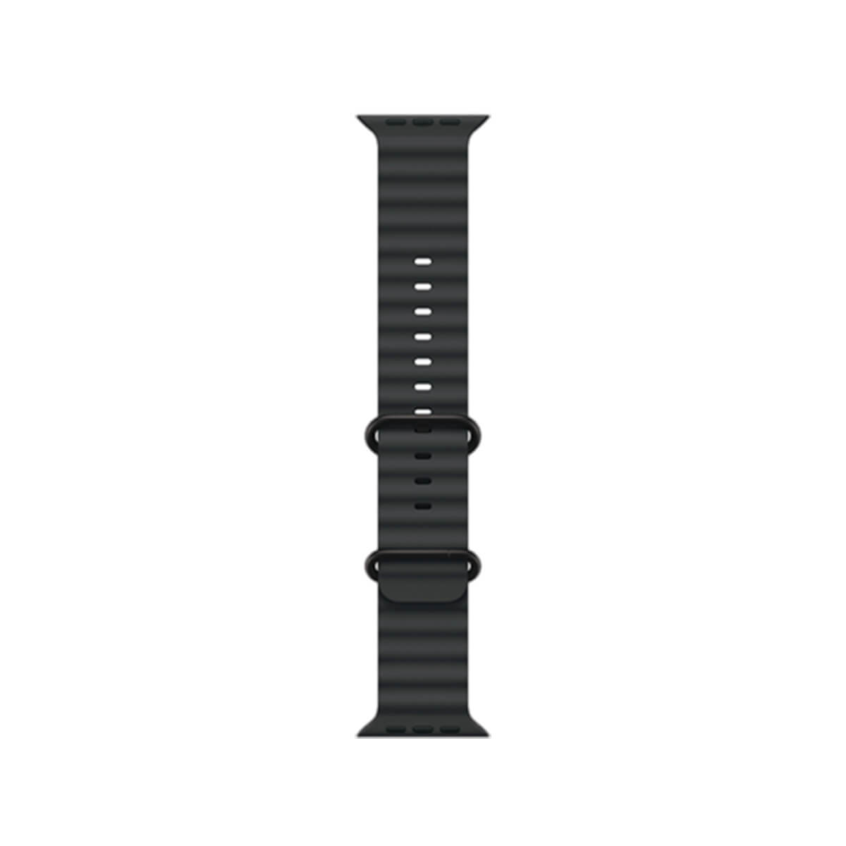 Apple Watch Ultra 3 49mm Black Titanium Case with Black Ocean Band