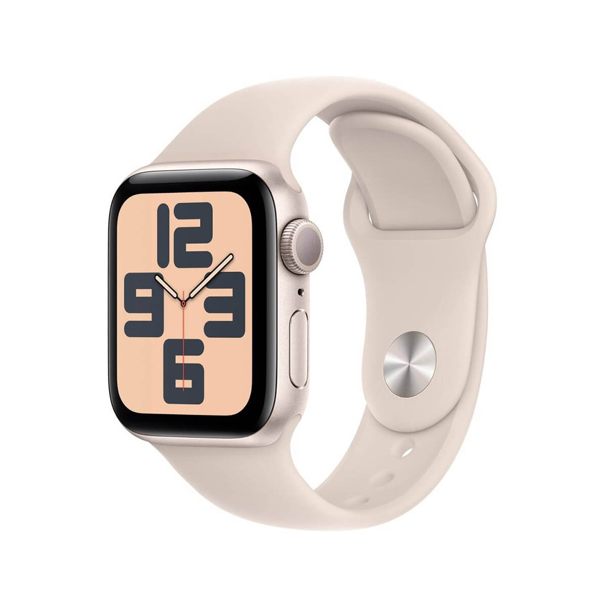Apple Watch SE Gen 2 44mm (GPS) Starlight Aluminum Case Star Sport Band M/L