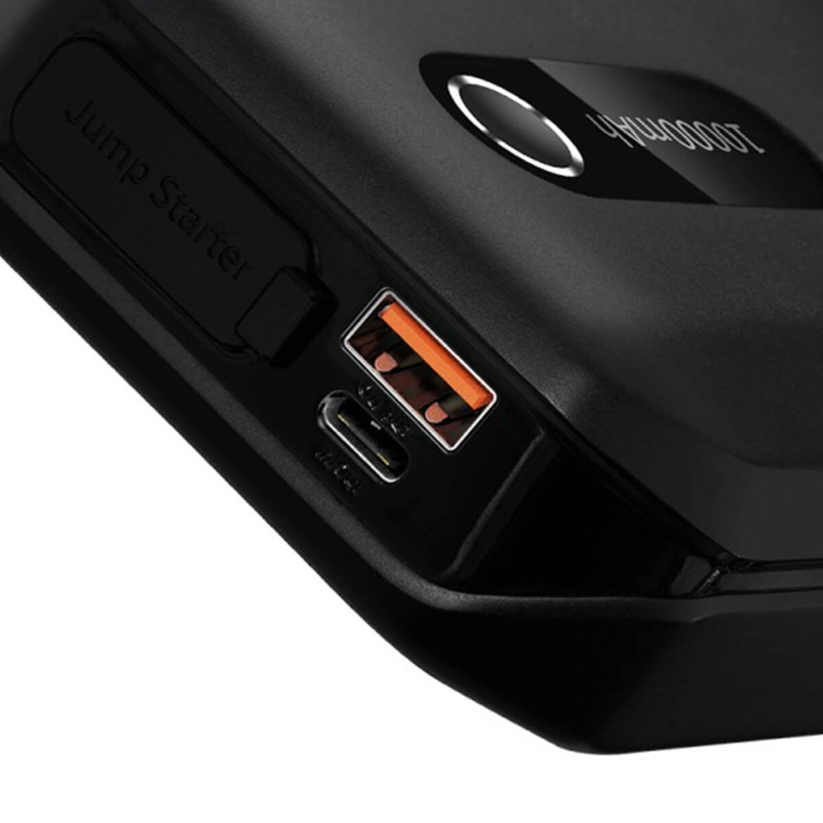 Baseus 1000A Instant Current Car Jump Starter - Black