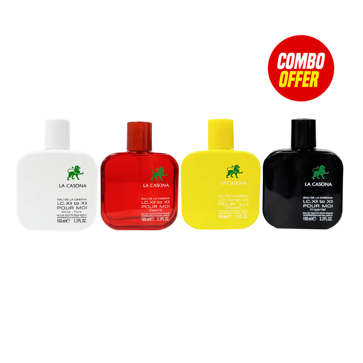 La Casona Perfume Collections (4 Items Combo Bundle)
