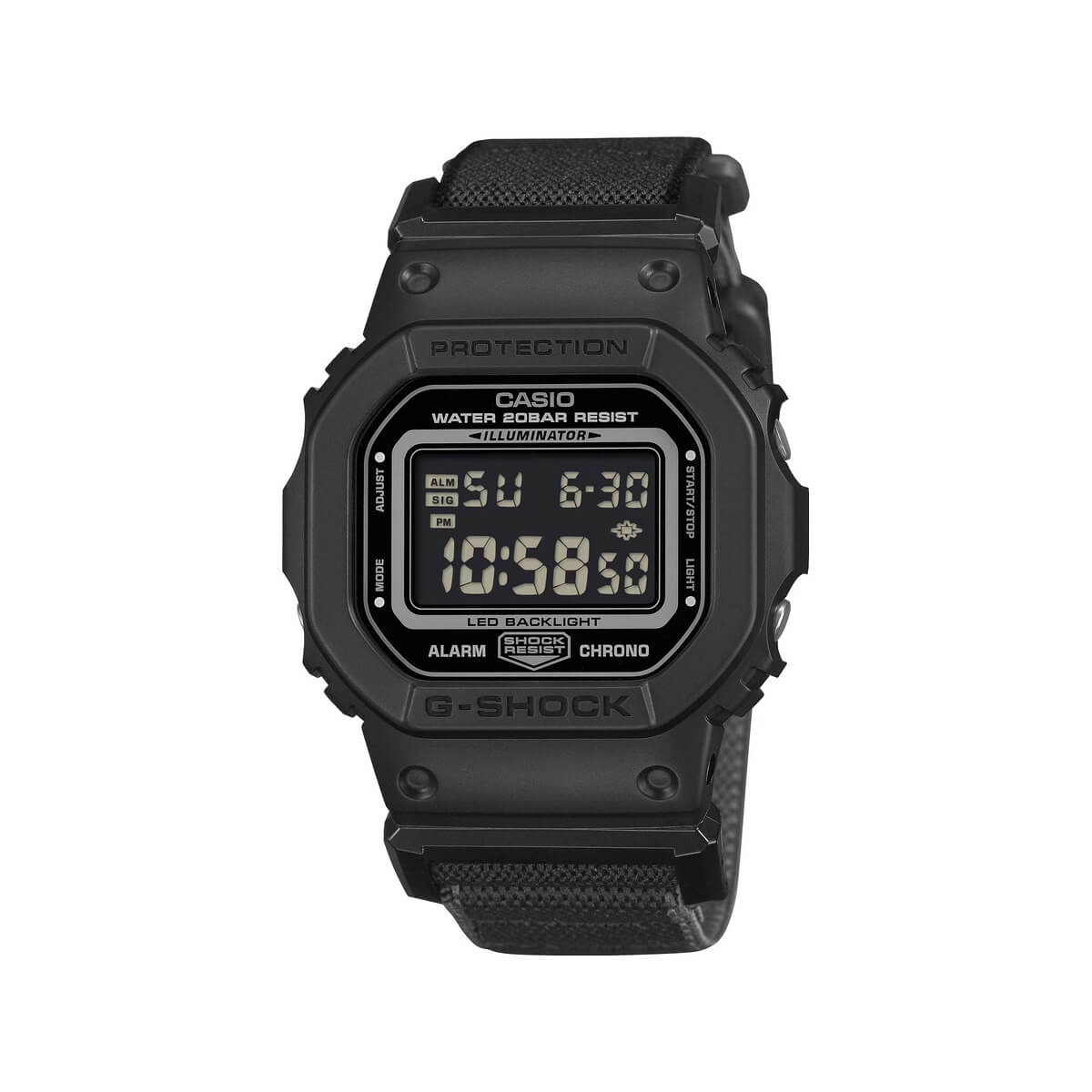 Casio G-Shock Men's Digital Black Dial Watch DW-5600MNC-1DR