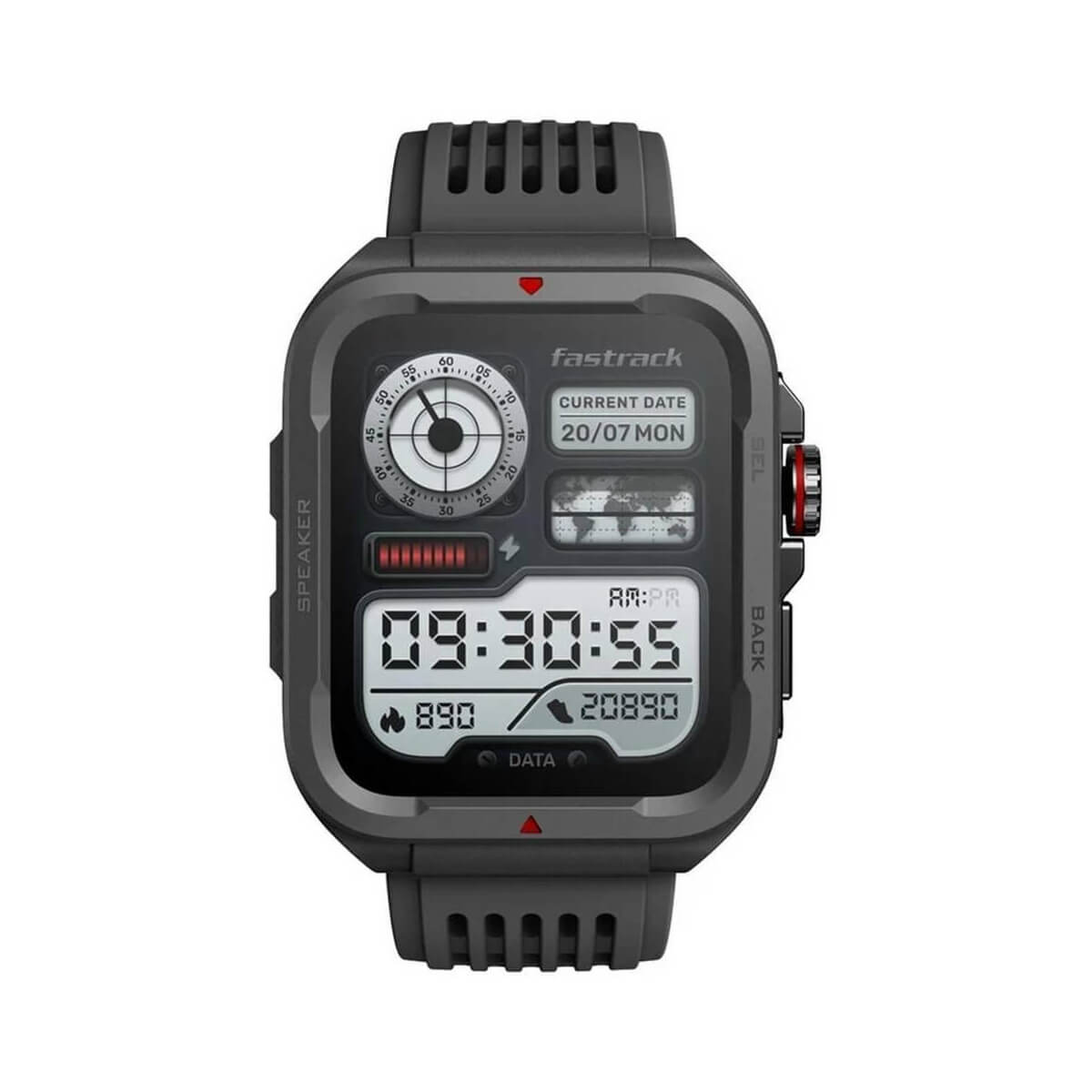 Fastrack Active Smartwatch - Black