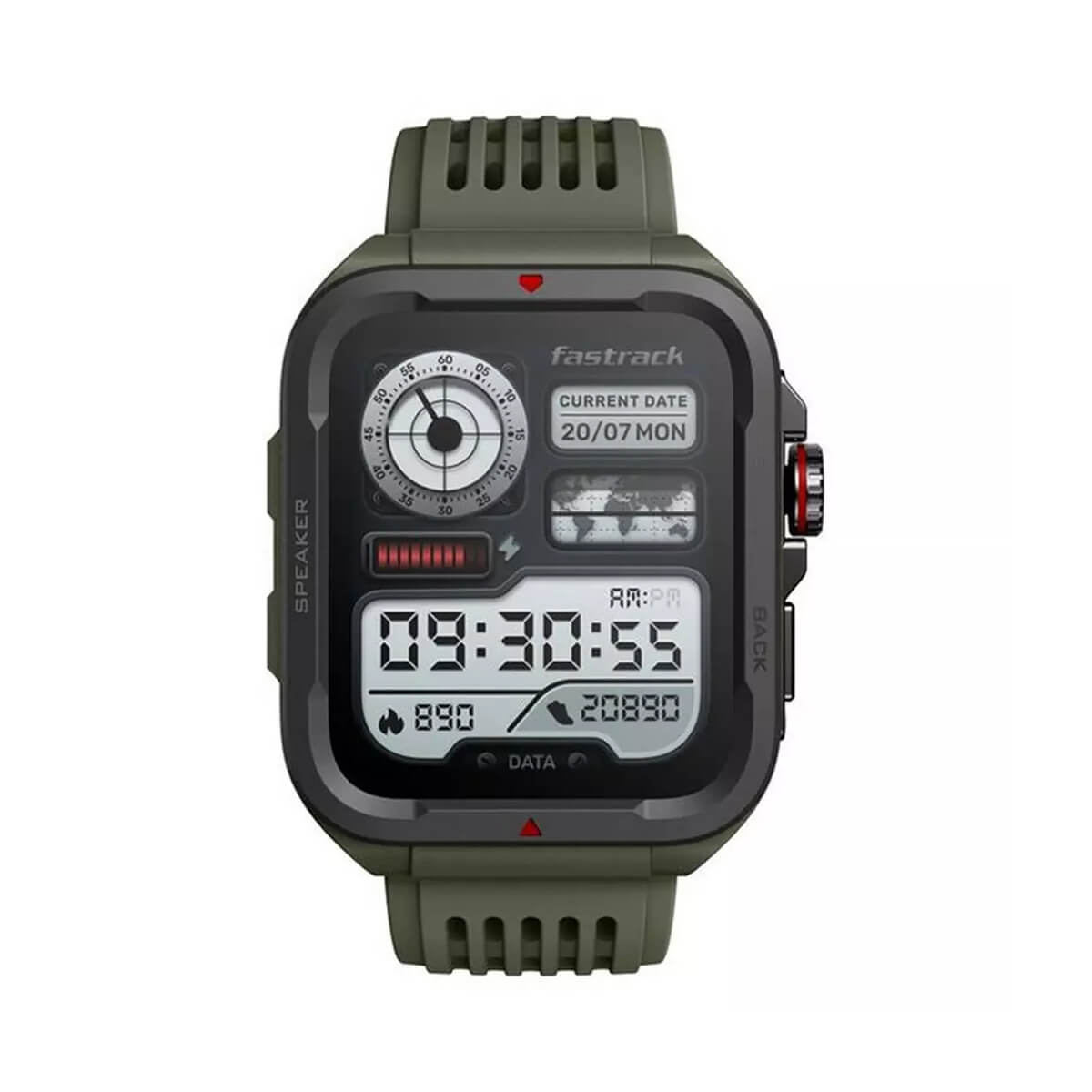 Fastrack Active Smartwatch - Green