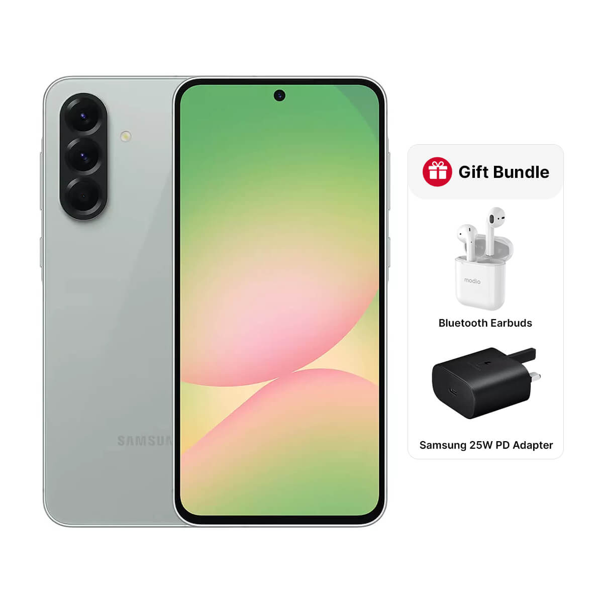 Samsung Galaxy A56 5G (8GB RAM + 256GB Memory) - Awesome Olive