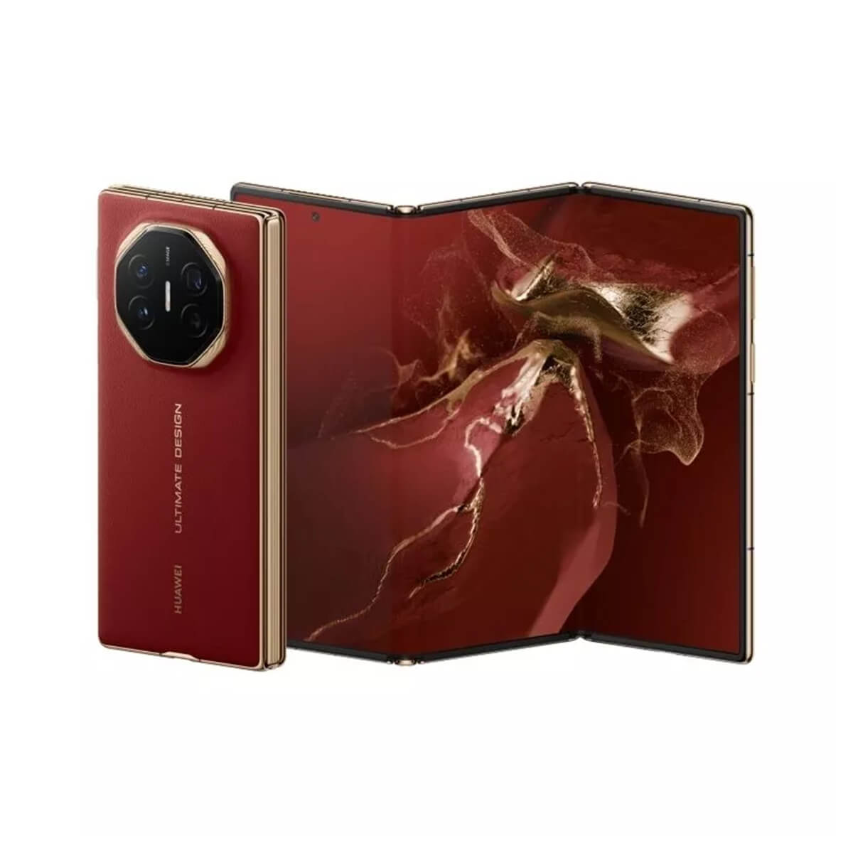 اطلب مسبقًا هاتف Huawei Mate XT Ultimate Design (16 جيجابايت رام + 1 تيرابايت ذاكرة) - أحمر