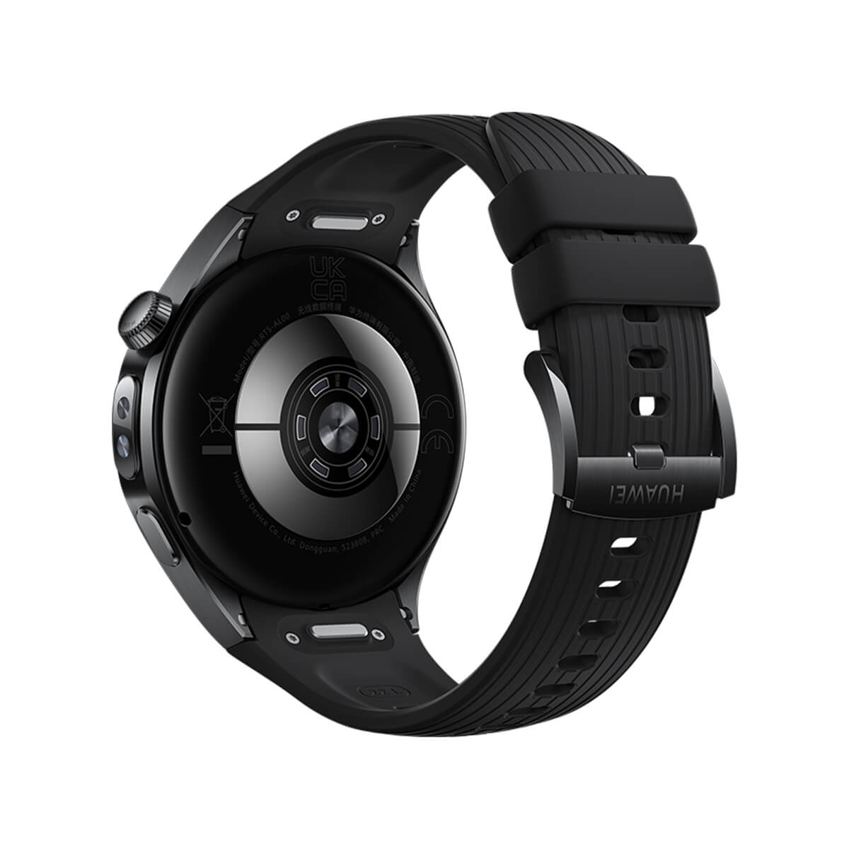 Huawei Watch 5 46mm - Black Fluoroelastomer Strap
