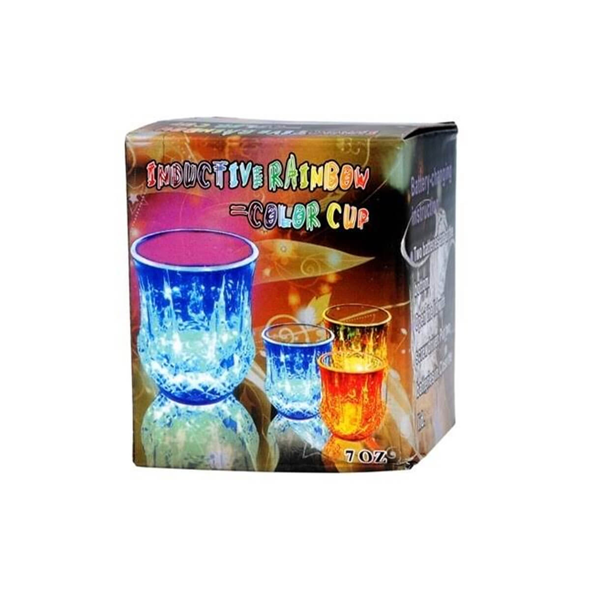 Inductive Rainbow Color Cup