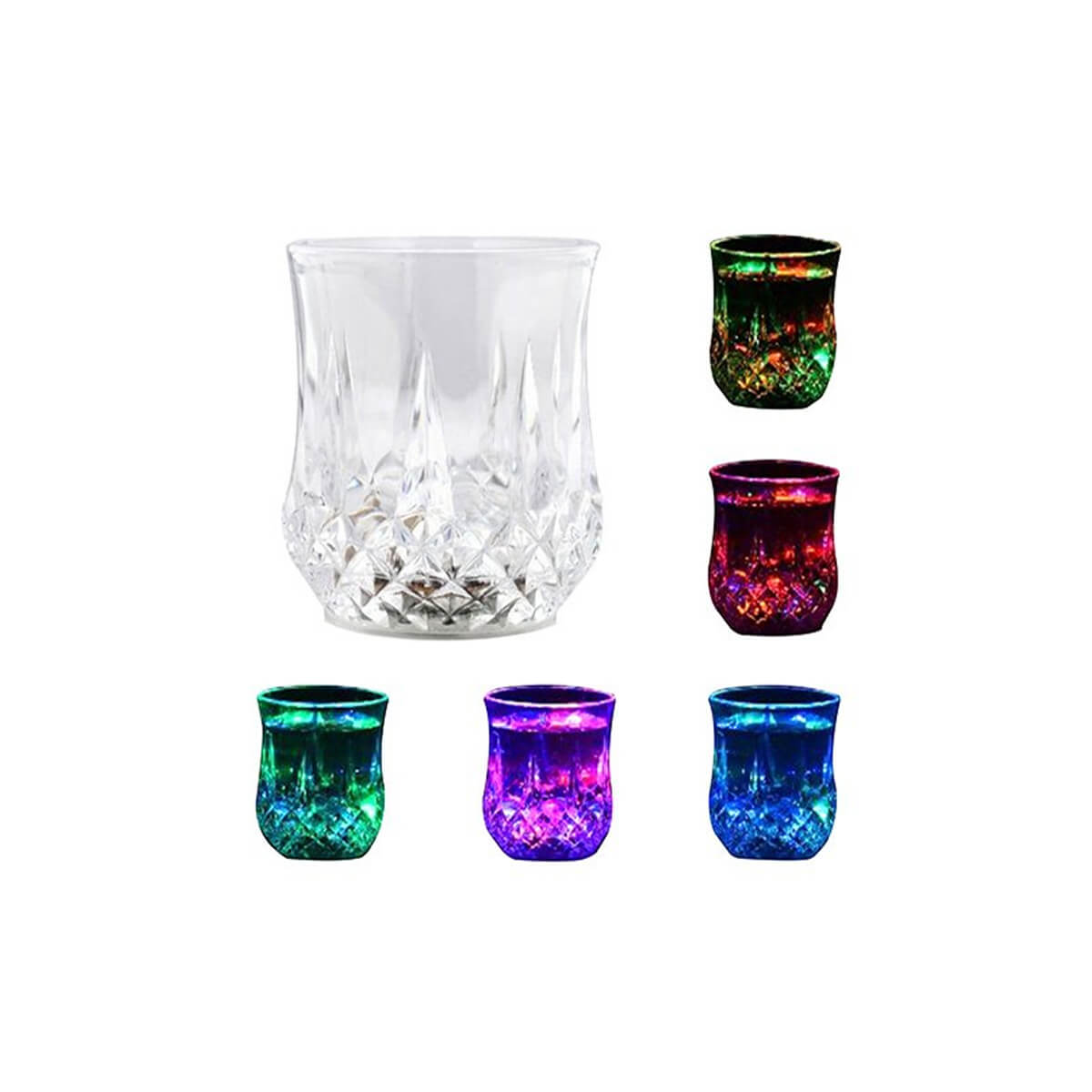 Inductive Rainbow Color Cup