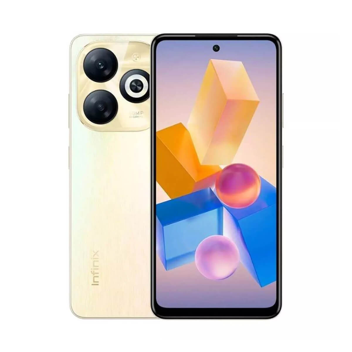 Infinix Smart 8 Pro (8GB RAM (4+4) + 128GB Memory) - Shiny Gold
