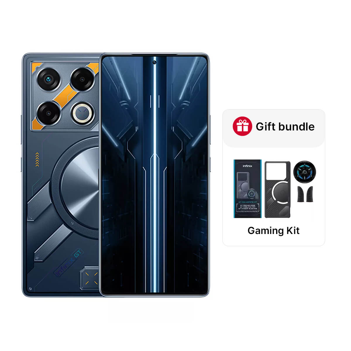 Infinix GT 20 Pro (12GB RAM + 256GB Memory) - Mecha Orange (FREE Gaming Kit)