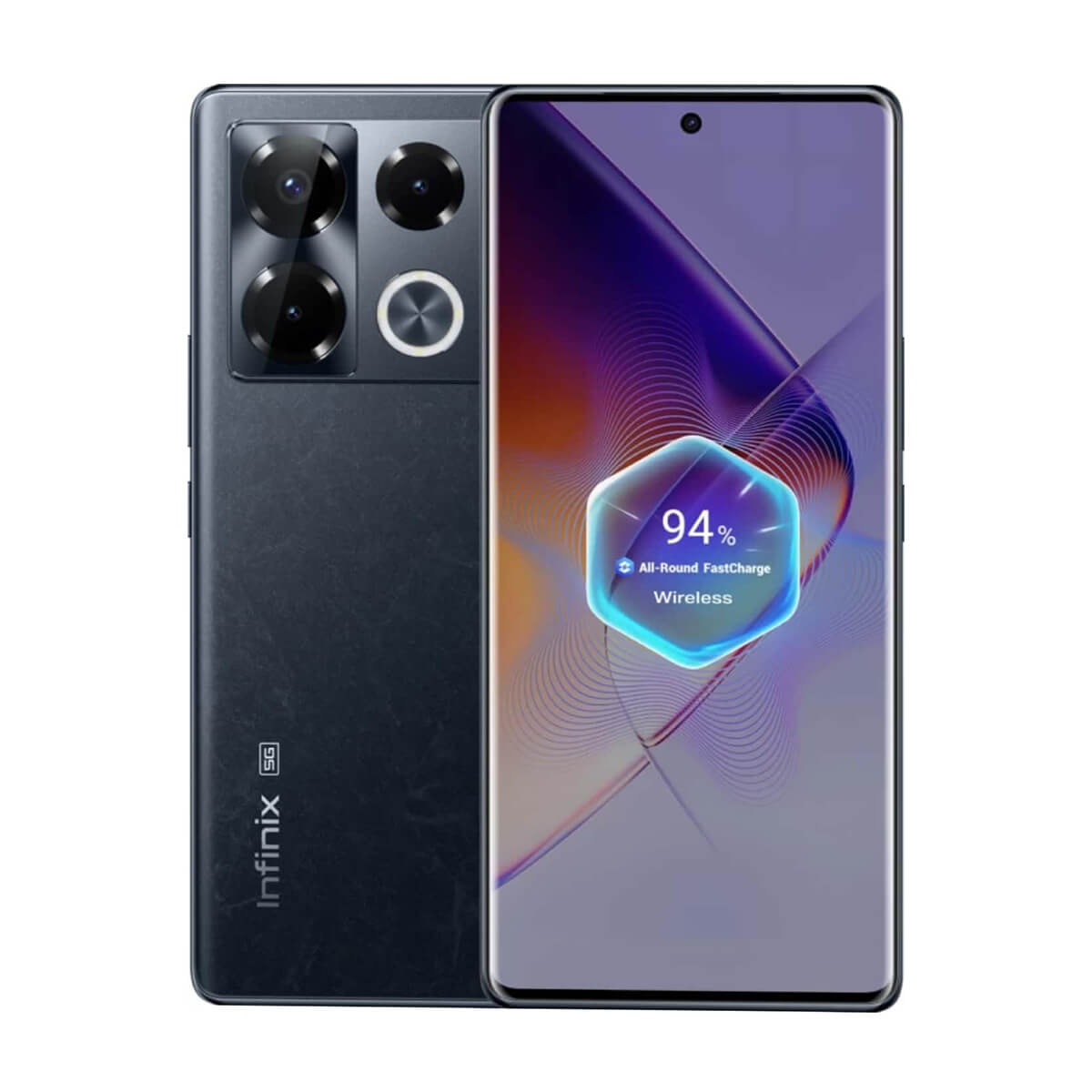 Infinix Note 40 Pro+ 5G (24GB RAM (12+12) + 256GB Memory) - Obsidian Black