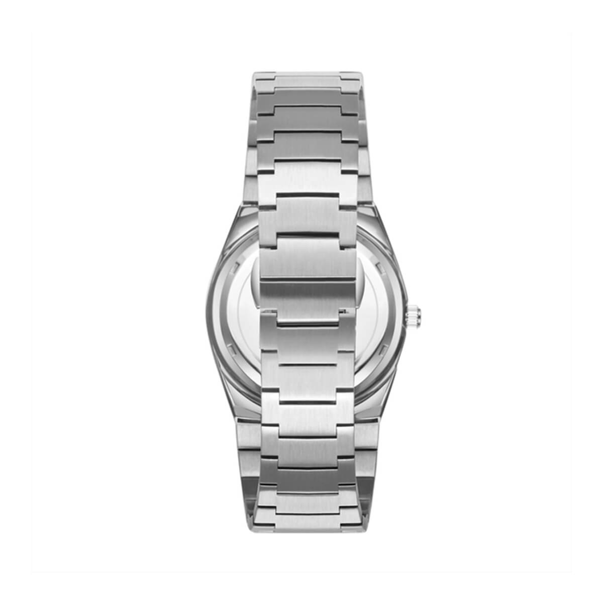 Kenneth Scott Men's White Dial Analog Watch - K24011-SBSW