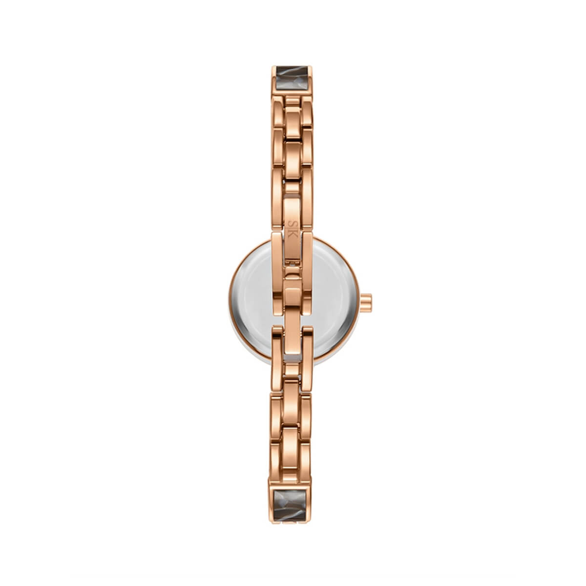 Kenneth Scott Women's Rose Gold Dial Analog Watch - K24502-RCXX