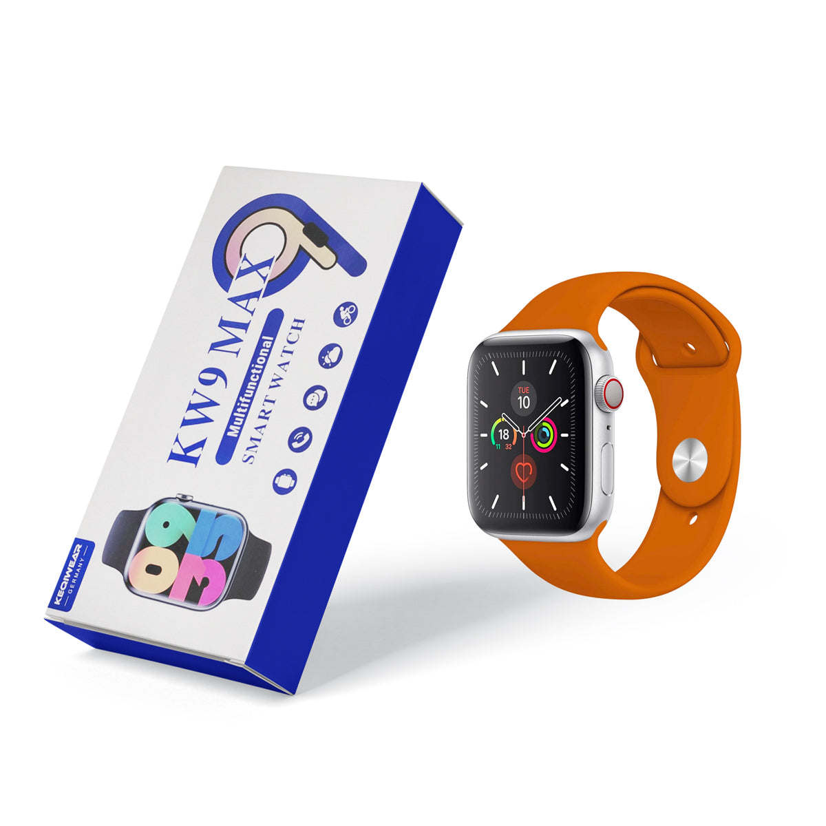 ساعة Keqiwear KW9 Max متعددة الوظائف من السلسلة 9 الذكية