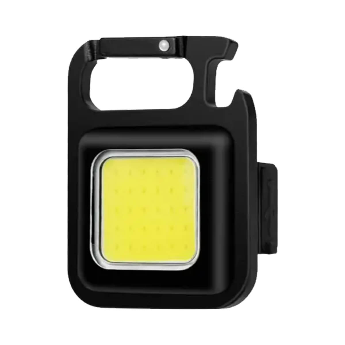 COB Rechargeable Keychain Mini Flashlight