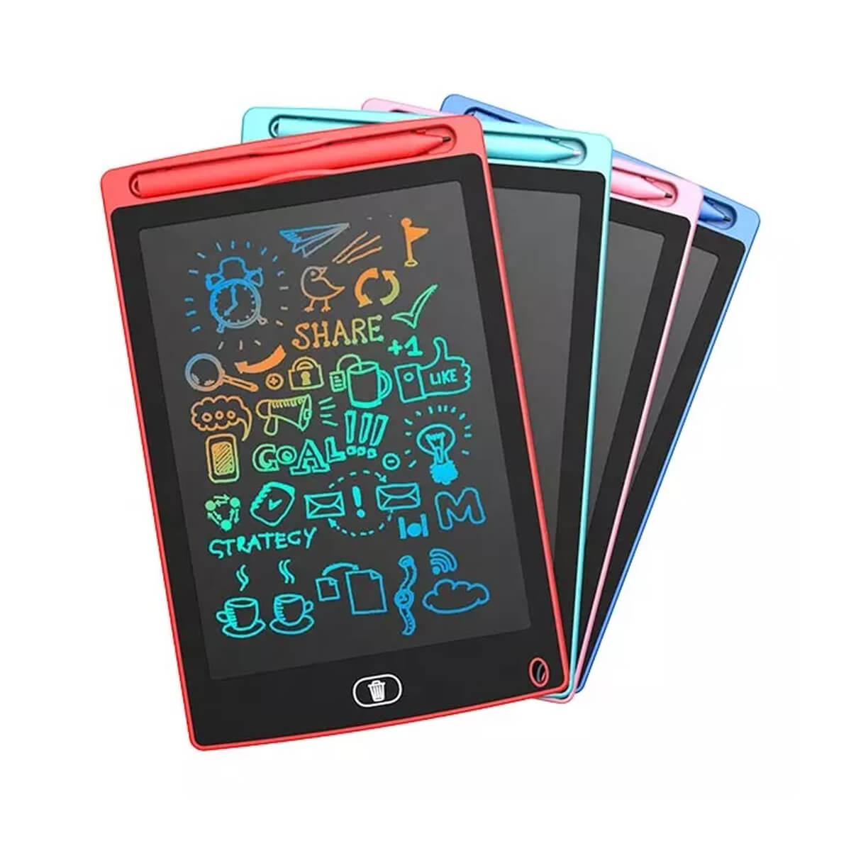 جهاز لوحي للكتابة LCD للأطفال بحجم شاشة 10 بوصات