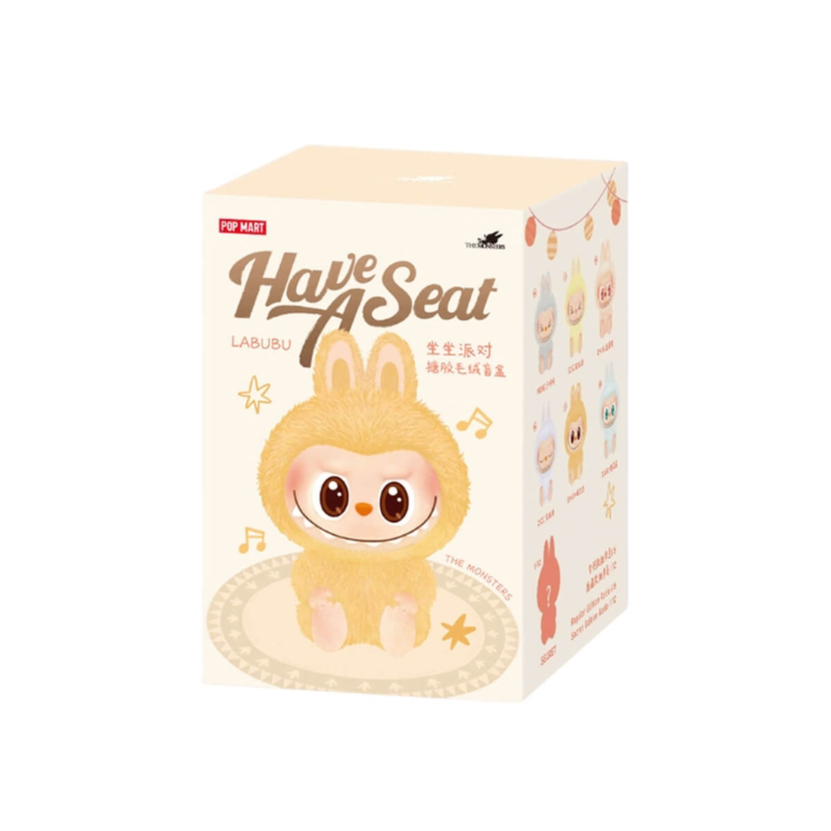 Labubu The Monsters - Have A Seat Vinyl Plush Blind Box