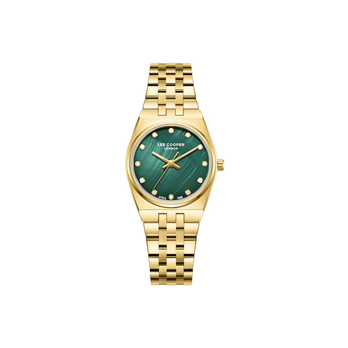 Lee Cooper Women's Analog Green MOP Dial Watch - LC08204.170
