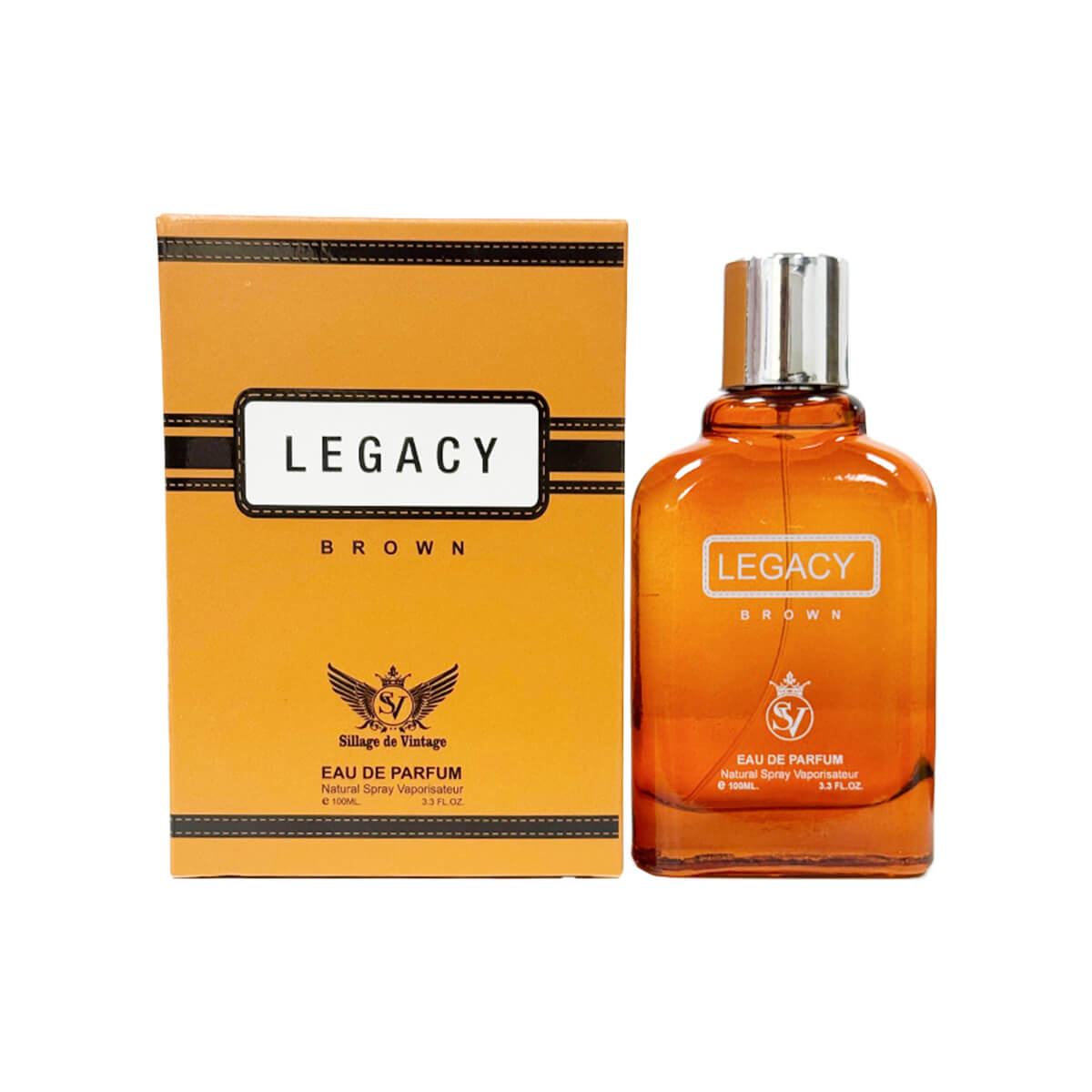 Sillage De Vintage Legacy Brown EDP Perfume 100ml