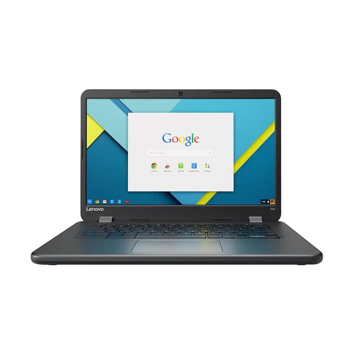 جهاز Chromebook Lenovo N42 مستعمل مقاس 14 بوصة (ذاكرة وصول عشوائي 4 جيجابايت + ذاكرة تخزين 16 جيجابايت)