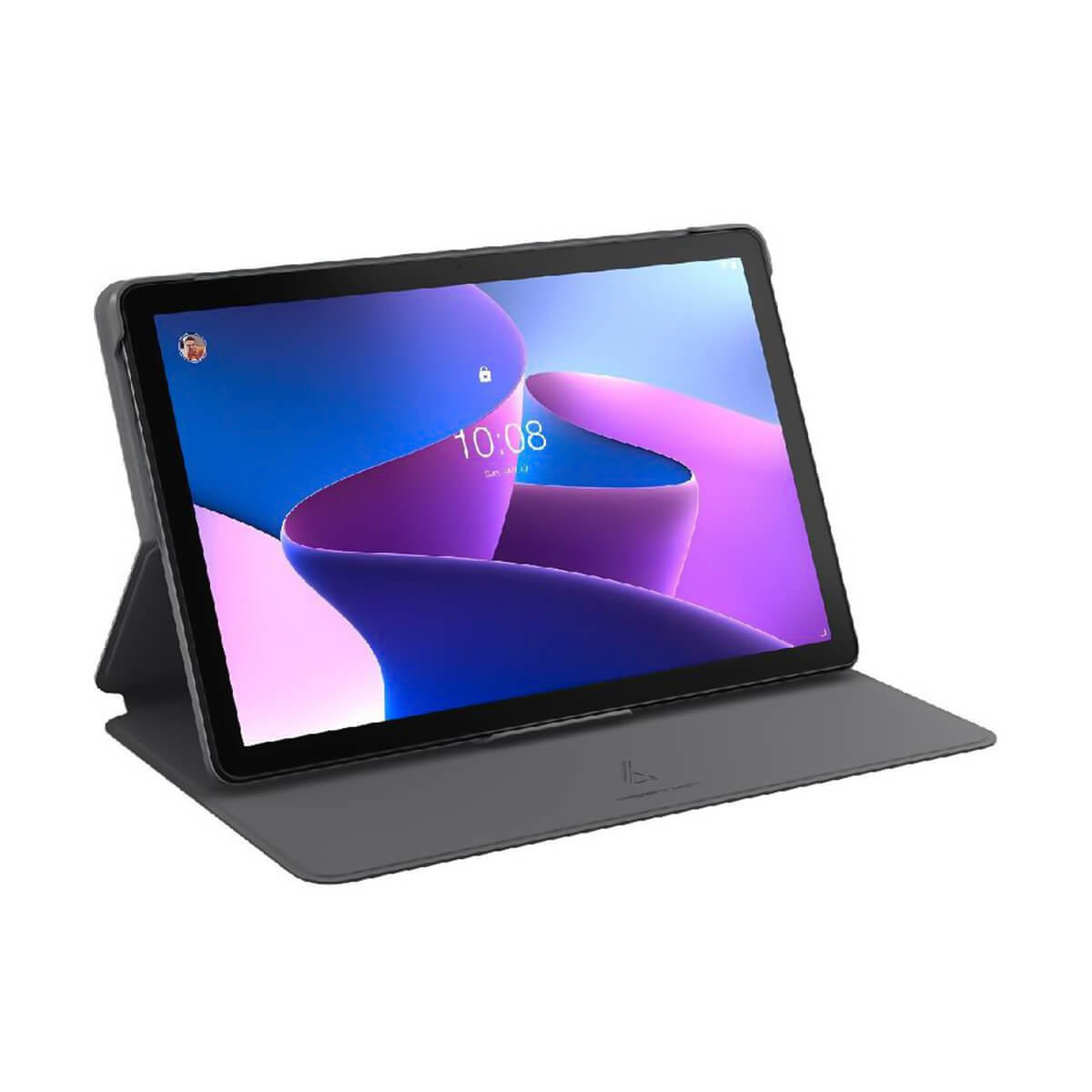 لينوفو تاب M10 الجيل الثالث LTE مع حافظة Folio (ذاكرة وصول عشوائي 4 جيجابايت + ذاكرة تخزين 64 جيجابايت) - رمادي عاصف