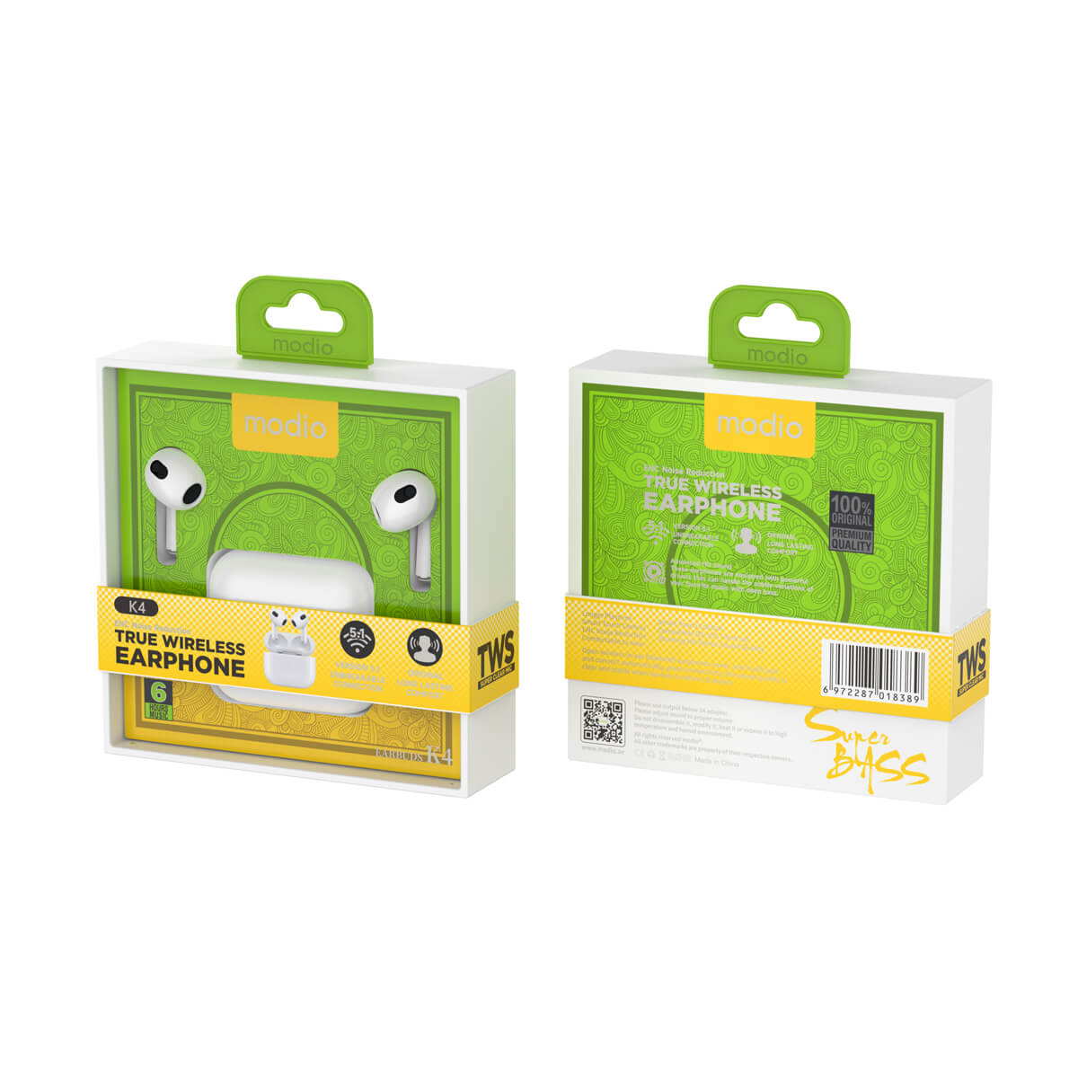 Modio K4 True Wireless Earbuds