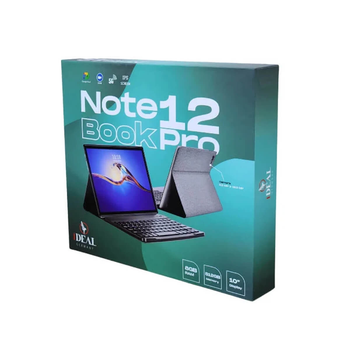 iDeal Note Book 12 Pro Tablet (8GB RAM + 512GB Memory) - Web Store