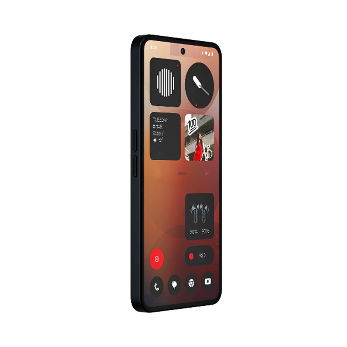 Nothing Phone 3a (12GB RAM + 256GB Memory) - Black
