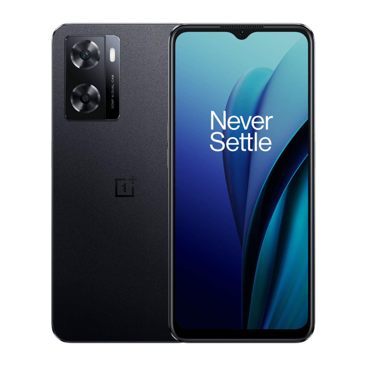 OnePlus N20 SE (ذاكرة وصول عشوائي 4 جيجابايت + ذاكرة تخزين 128 جيجابايت) - أسود سماوي