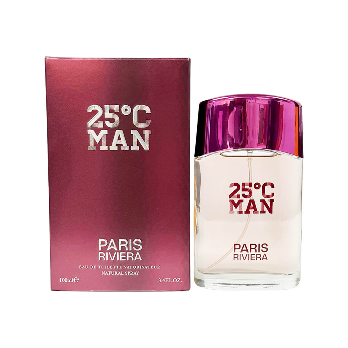Paris Riviera 25C Man EDT Perfume 100ml