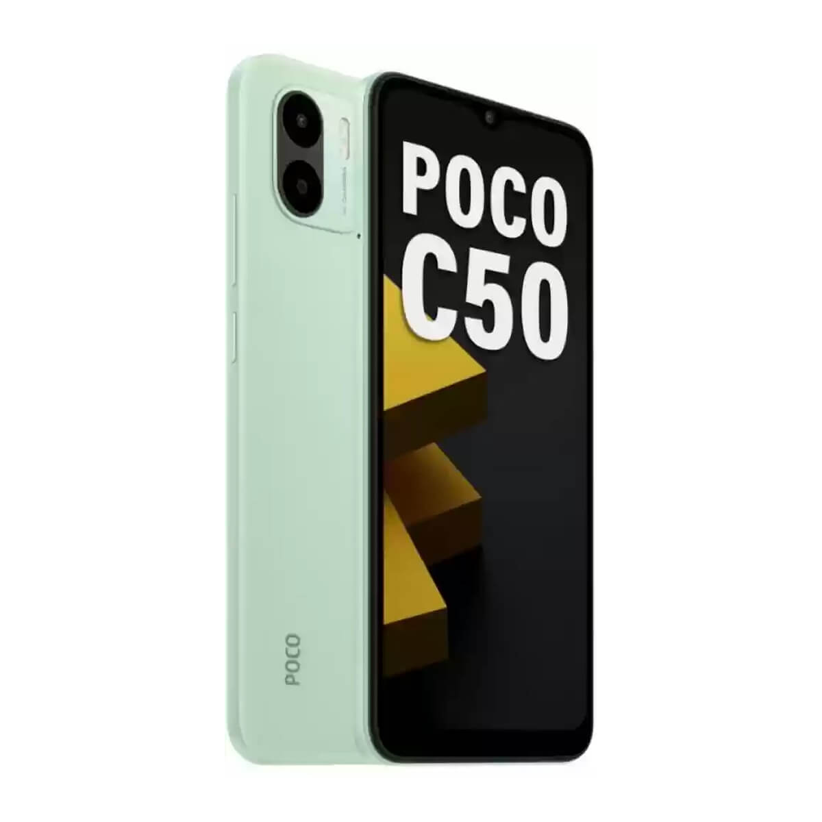 هاتف Poco C50 (2 جيجا بايت رام + 32 جيجا بايت ذاكرة) - أخضر ريفي مع سماعة JBL Tune 110