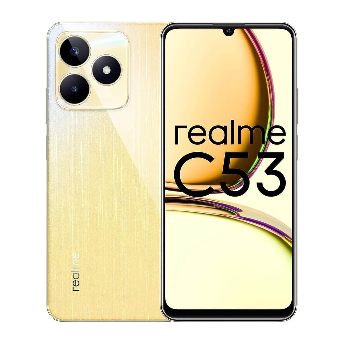 Realme C53 (6 جيجا بايت رام + 128 جيجا بايت ذاكرة) - Champion Gold