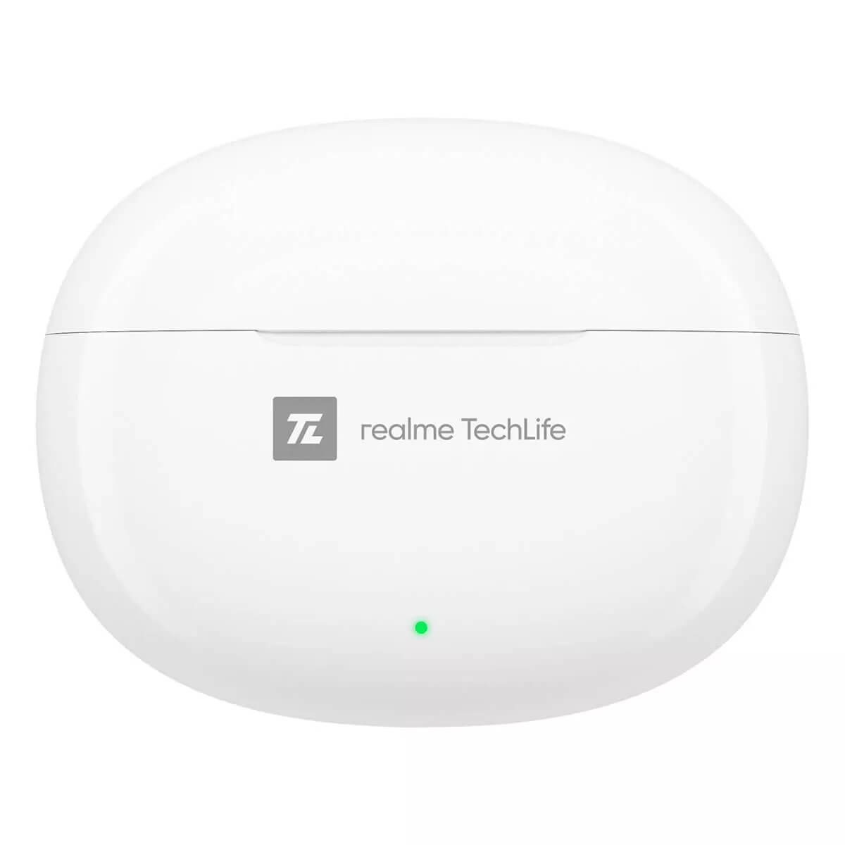 سماعات أذن Realme T100 اللاسلكية الحقيقية - بيضاء