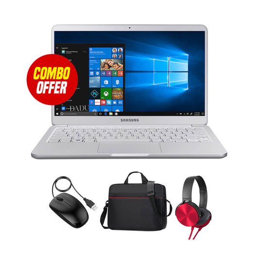 Used Samsung Notebook 9 Laptop Core i7 8th Gen (8GB RAM + 240SSD) 3 Items Combo Bundle