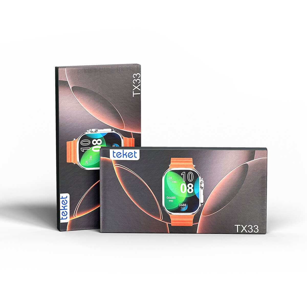 Teket Smartwatch TX33 with 3 Strap