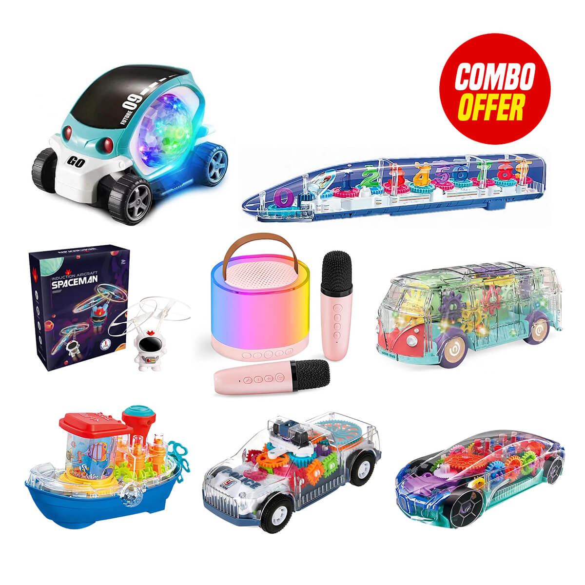 Kids Toys Bundle Combo Offer (8 Items Bundle)