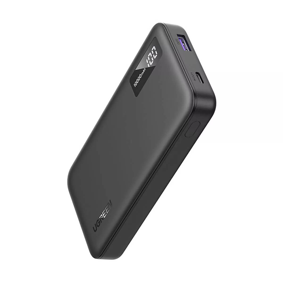 Ugreen 10000mAh 20W Two Way Fast Charging Power Bank PB311 - Black