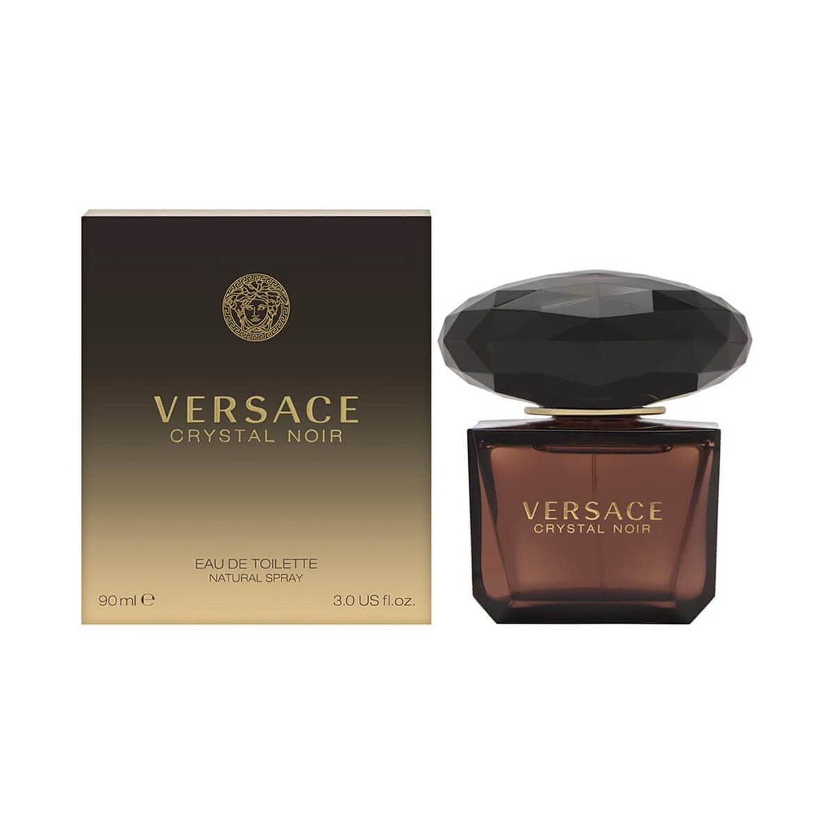 Versace Crystal Noir EDT Natural Spray For Women 90ml