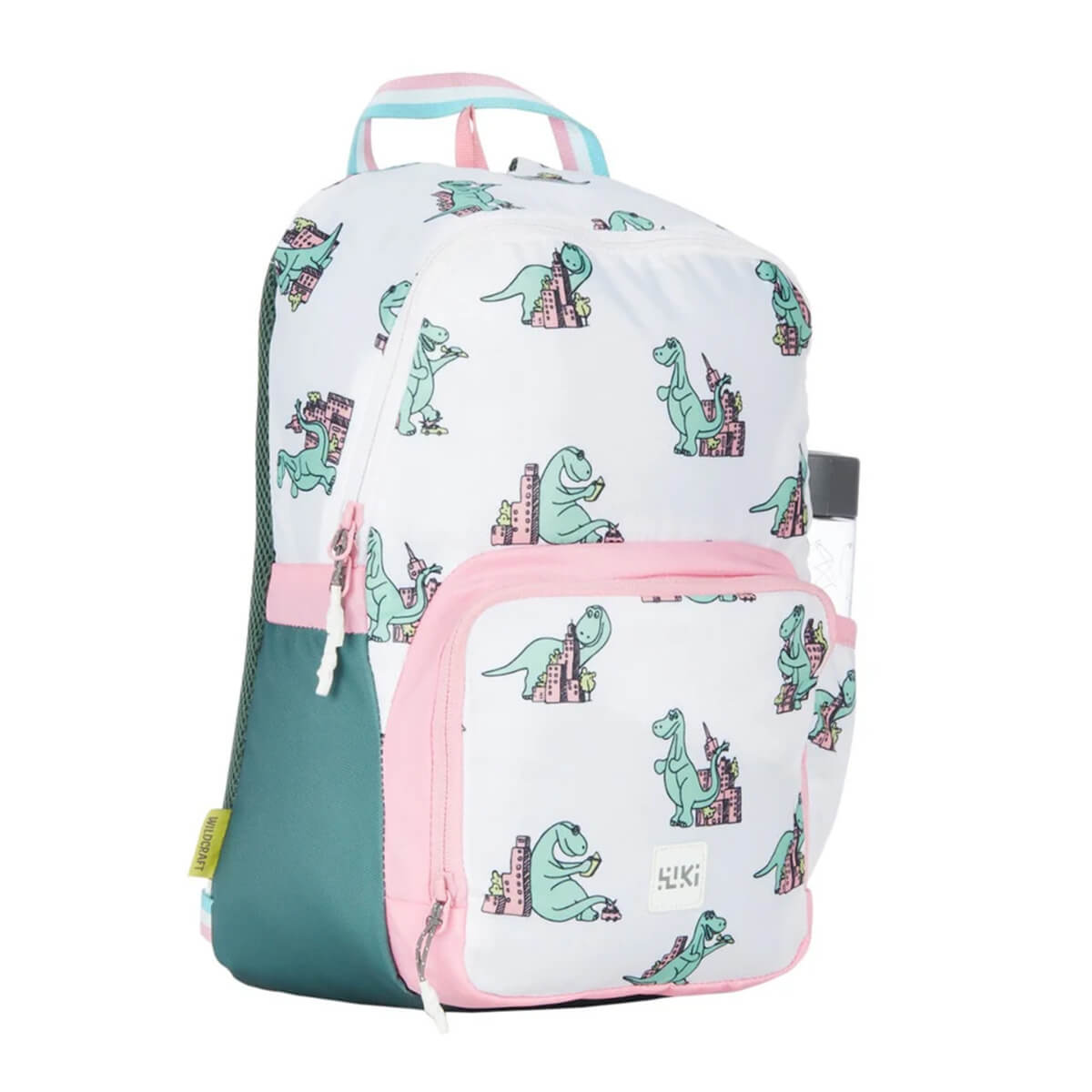 Wildcraft Wiki Champ 1 Dino Backpack - White