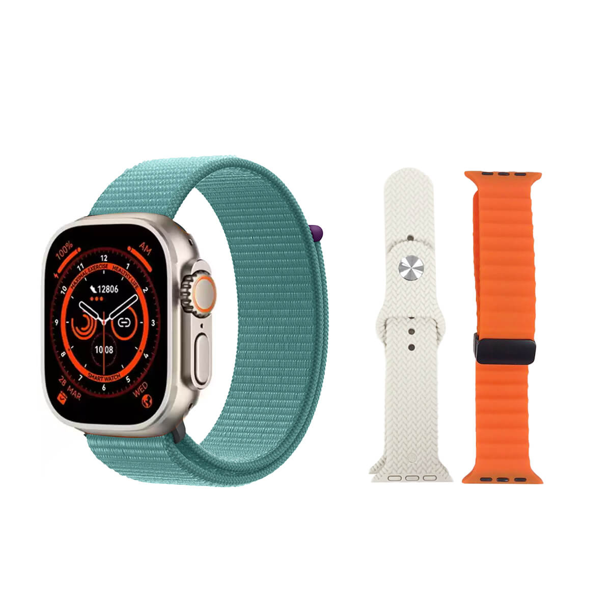 X-inova X80 Ultra Max Smartwatch with Pair Strap Web Store