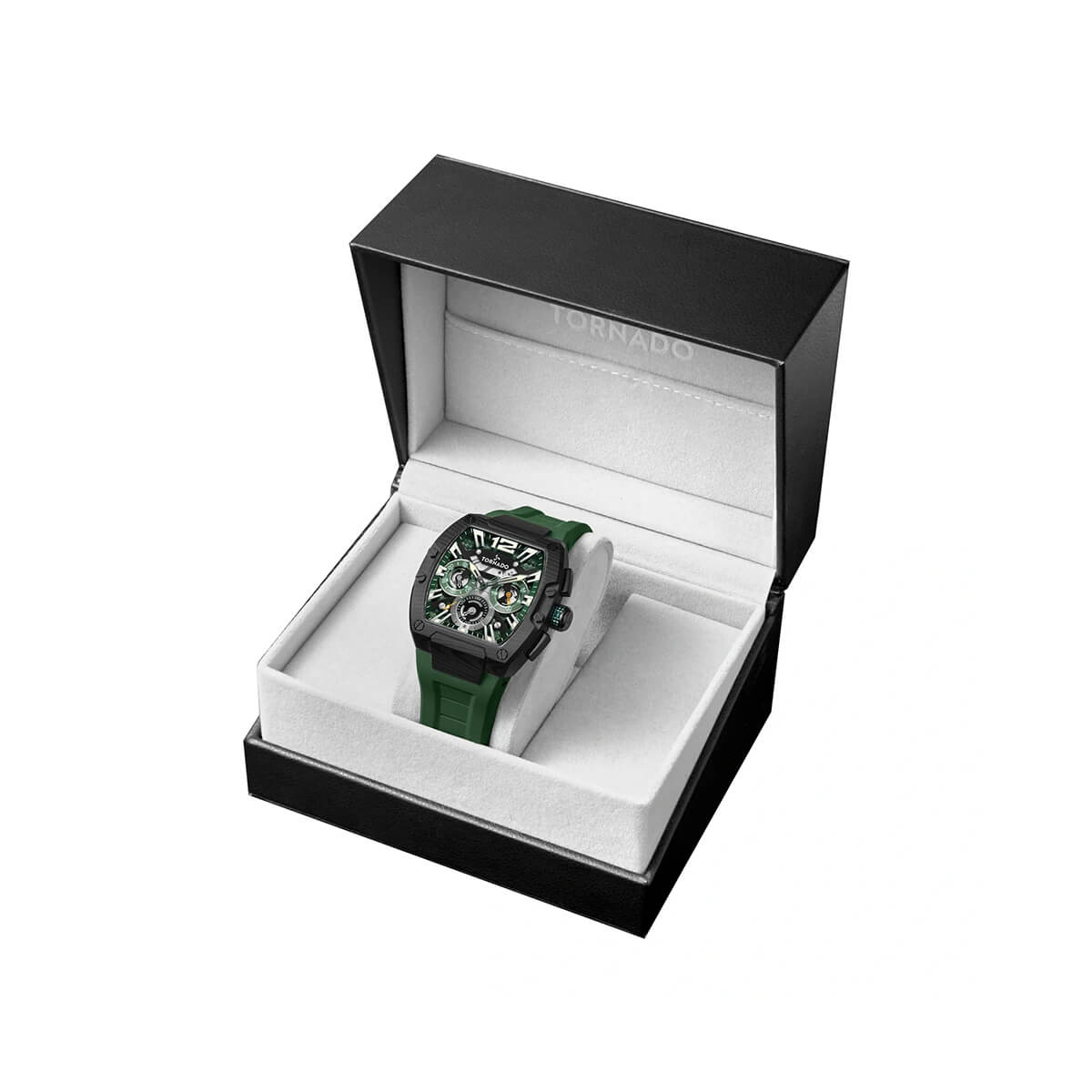 Tornado Xenith Multi Function Watch T23105L-BFGB - Dark Green