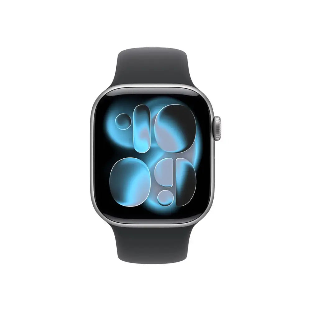 Apple Watch Series 11 42mm (GPS + Cellular) Space Gray Aluminum Case Black Sport Band S/M