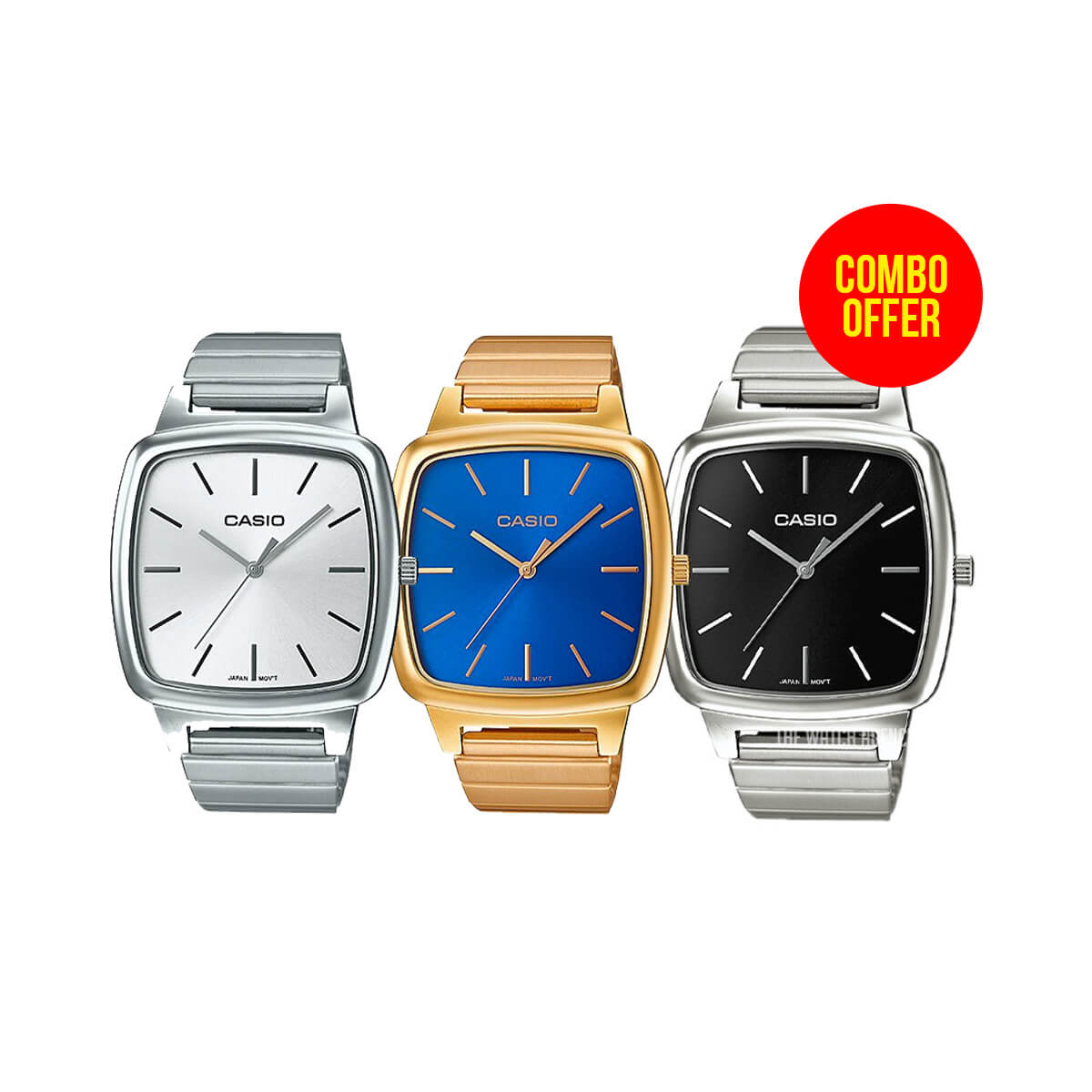 Trending Casio Vintage Ladies Quartz Watch 4 PCS Combo