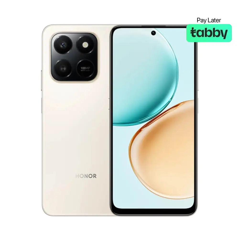Honor X7d (8GB RAM + 256GB Memory) - Desert Gold