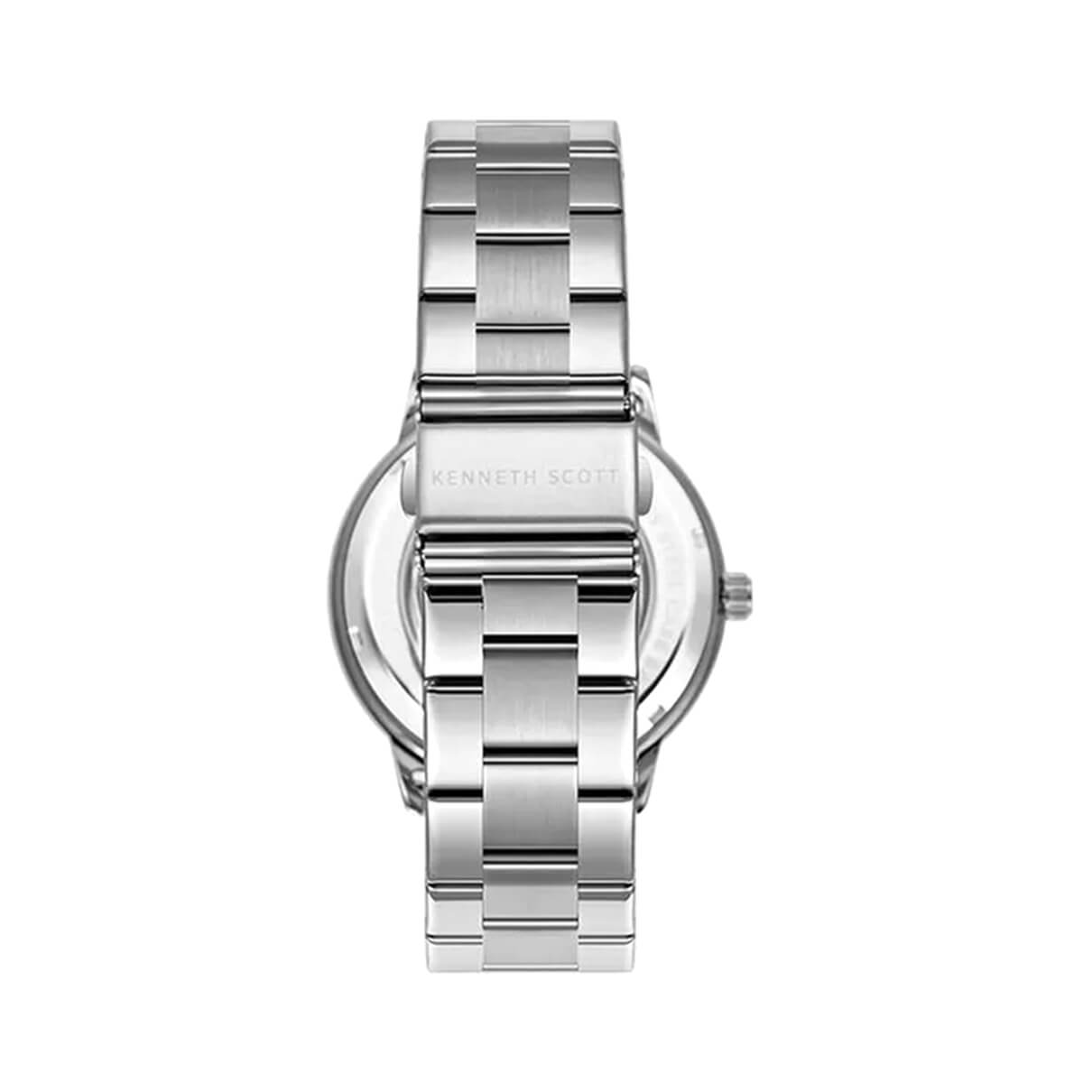 Kenneth Scott Men's Blue Dial Automatic Watch - K24324-KBSN